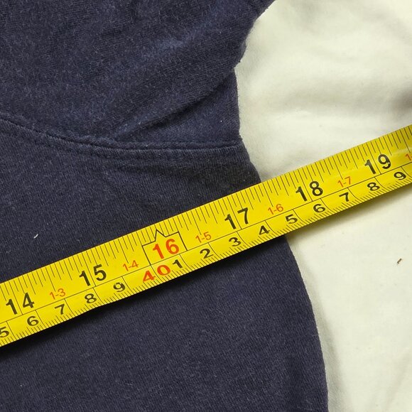 Vintage Calvin Klein Jeans Womens Size Small Blue Shirt Made In USA Casual Walk - Picture 7 of 9